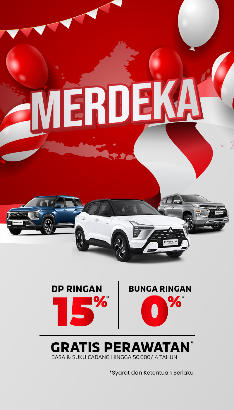 MERDEKA! Temukan Harga & Promo Terbaru Mitsubishi dari Sardana untuk bulan Agustus 2026